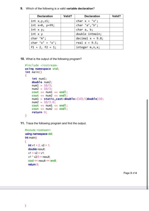 Solved 1 Consider The Following Expression And Evaluate Chegg Com