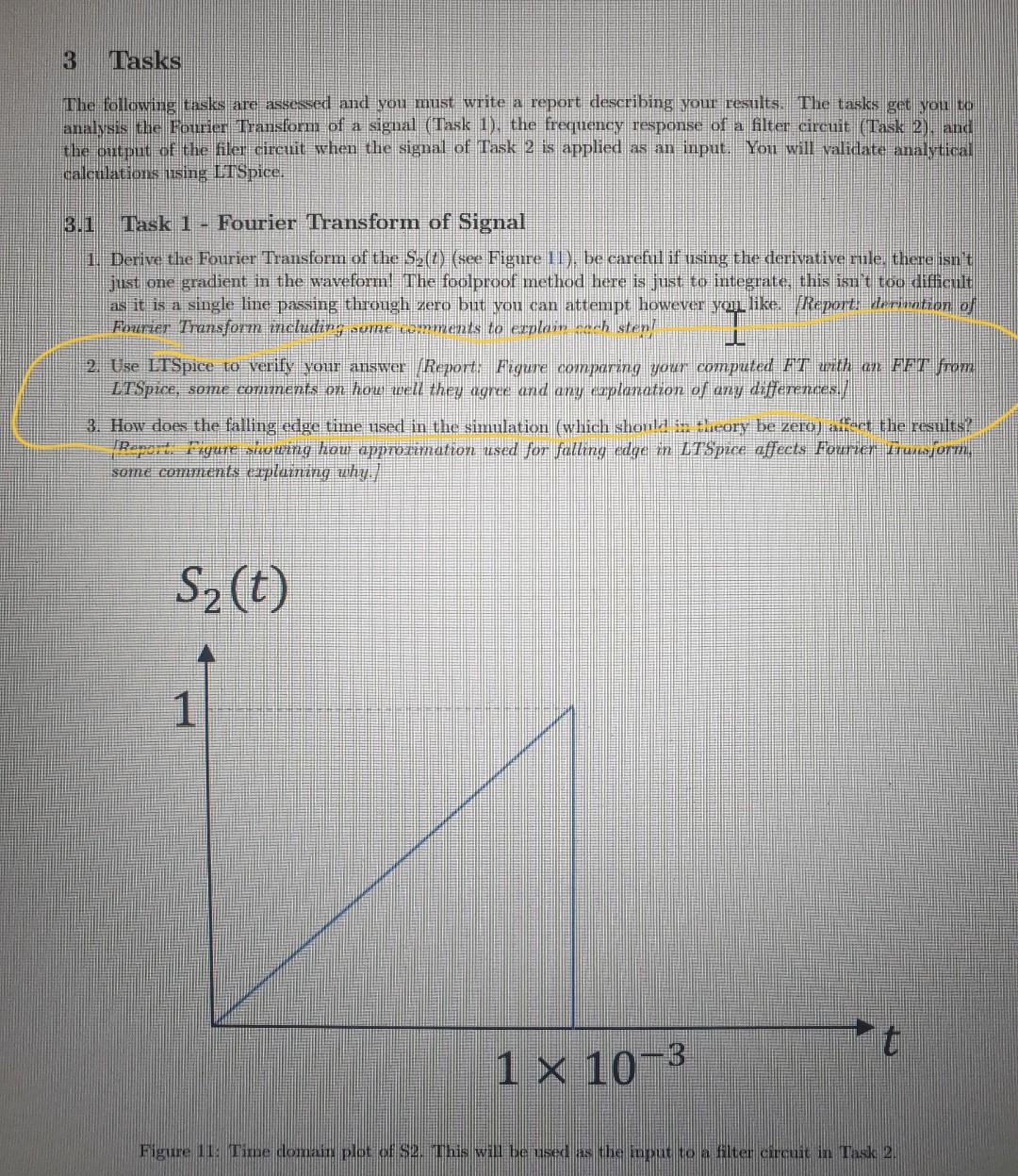 Solved 3 Tasks The following tasks are assessed and you must | Chegg.com