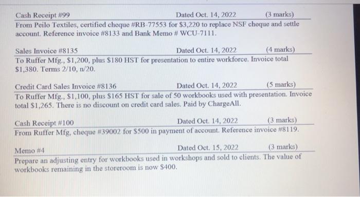 Wcu Final Exam Schedule Fall 2022 Faimess Enterprise Transactions - Part Ii (Total Of | Chegg.com