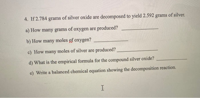 formula for silver oxide
