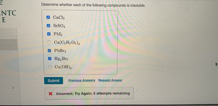 Solved Determine whether each of the following compounds is | Chegg.com