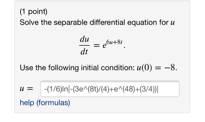 Solved got it wrong and i solved it i don't know what i did | Chegg.com
