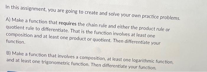Solved In this assignment, you are going to create and solve | Chegg.com