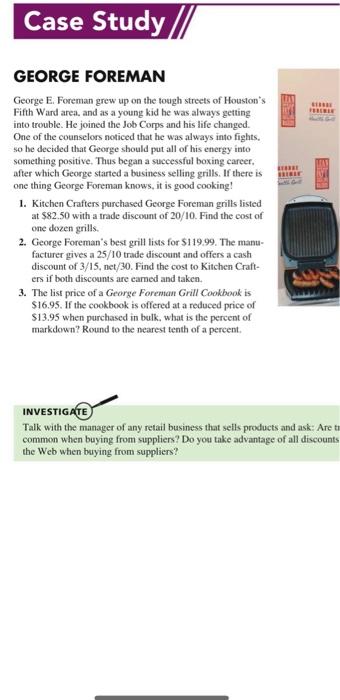 Perfect for everyone from college kids to busy families, the George Fo, George Foreman Grill