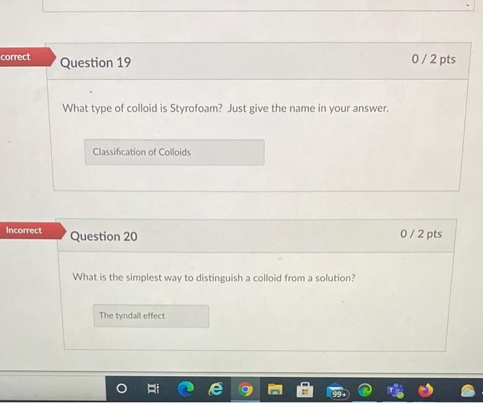 Solved Orrect Question 9 0/2 Pts The Human Body Obtains 1065 | Chegg.com