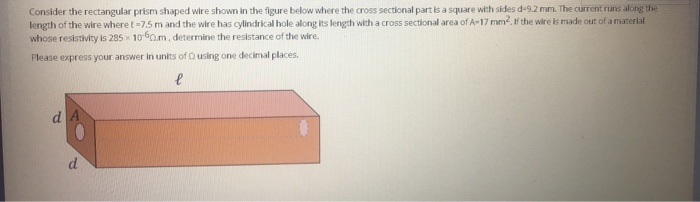 Solved Consider the rectangular prism shaped wire shown in | Chegg.com