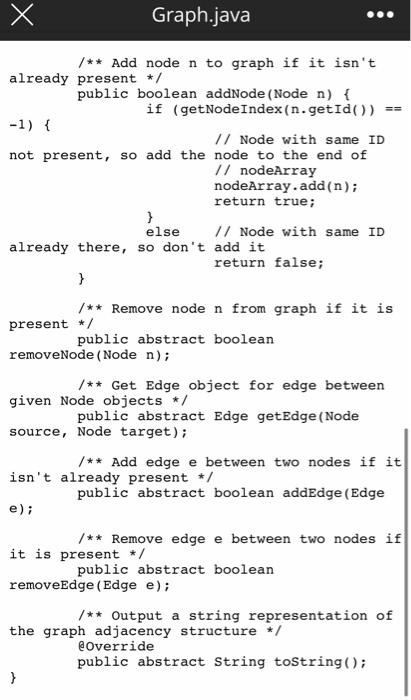 In this assignment, you will build upon the Node and | Chegg.com