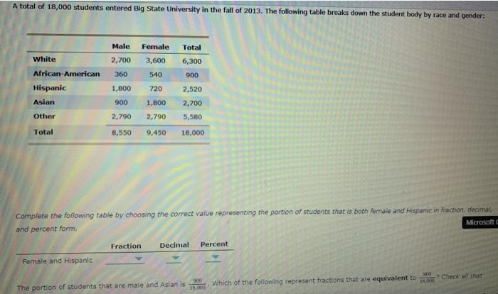 solved-a-total-of-18-000-students-entered-big-state-chegg