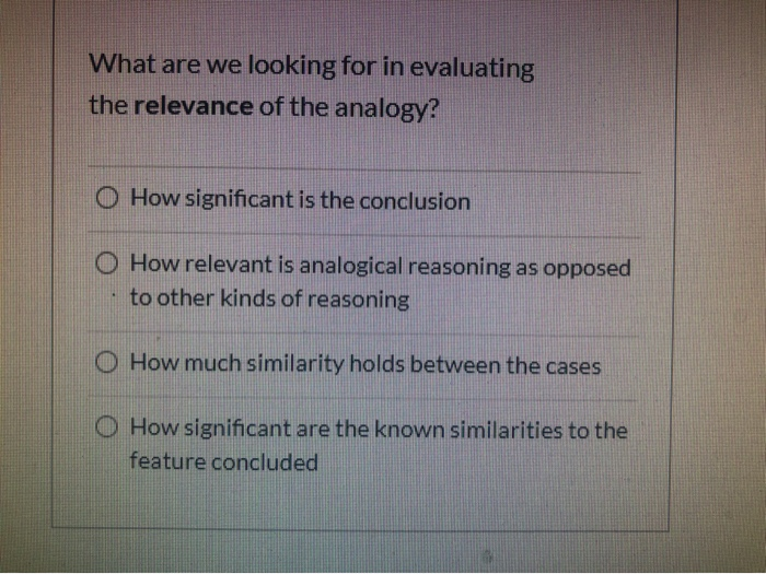 Example Question About Relevance Solved What are we looking for in evaluating the relevance | Chegg.com