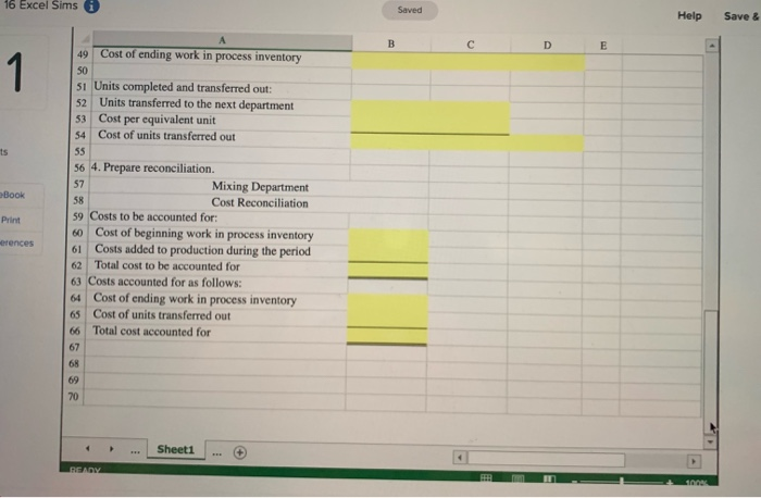 Solved Process Costing using the Weighted Average Method 1. | Chegg.com