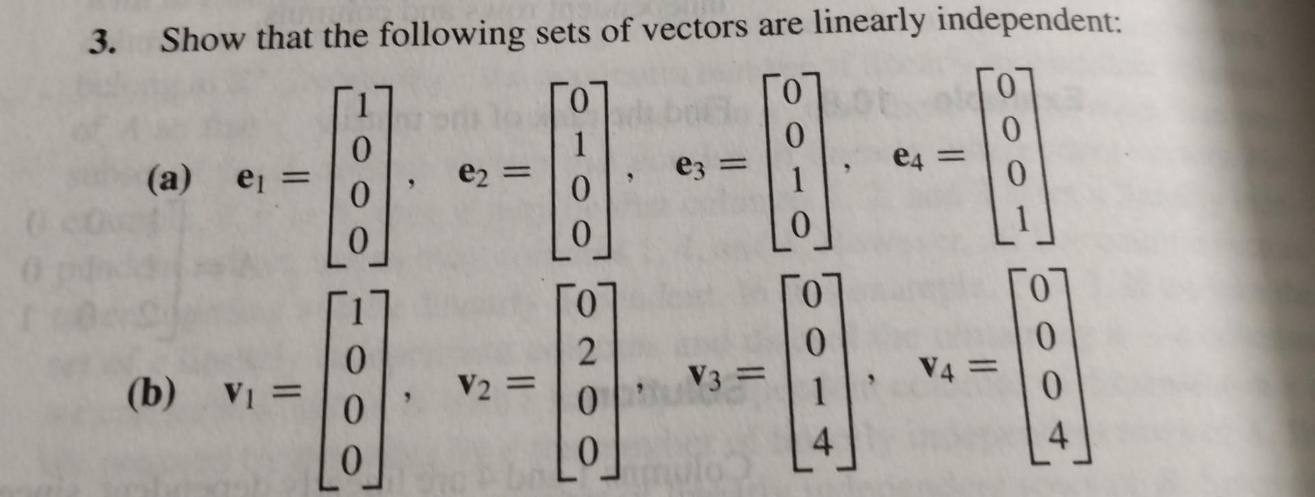 Solved Please help me solve this question on linear | Chegg.com