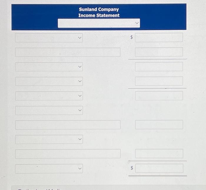 Solved Use the following single-step income statement of | Chegg.com