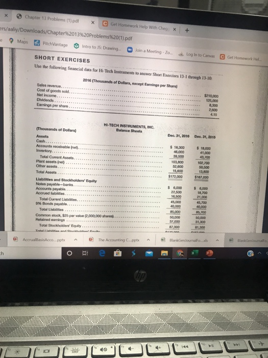 Solved Chapter 13 Problems (1).pdf X C Get Homework Help | Chegg.com
