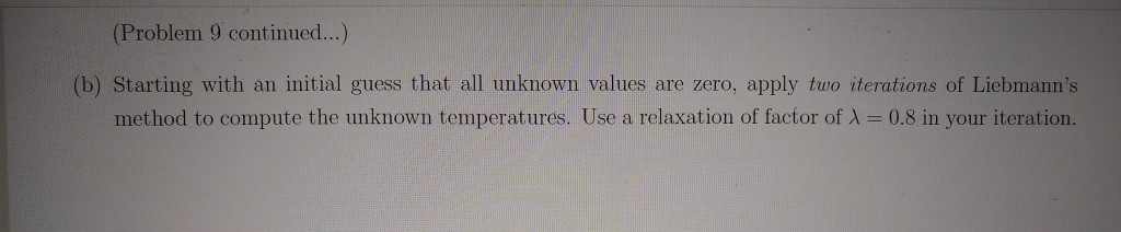Solved 9. (15 points) Consider the Poisson equation for a | Chegg.com