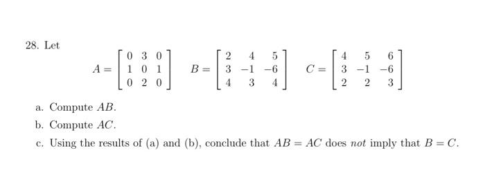 Solved 28. Let | Chegg.com
