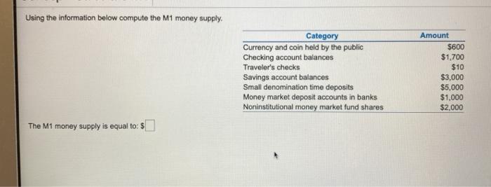 solved-using-the-information-below-compute-the-m1-money-chegg