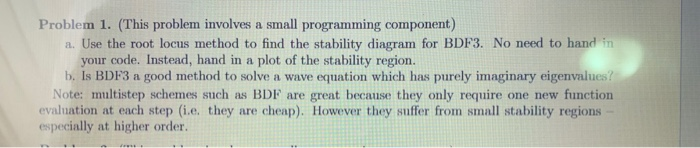 Solved Problem 1. (This problem involves a small programming | Chegg.com