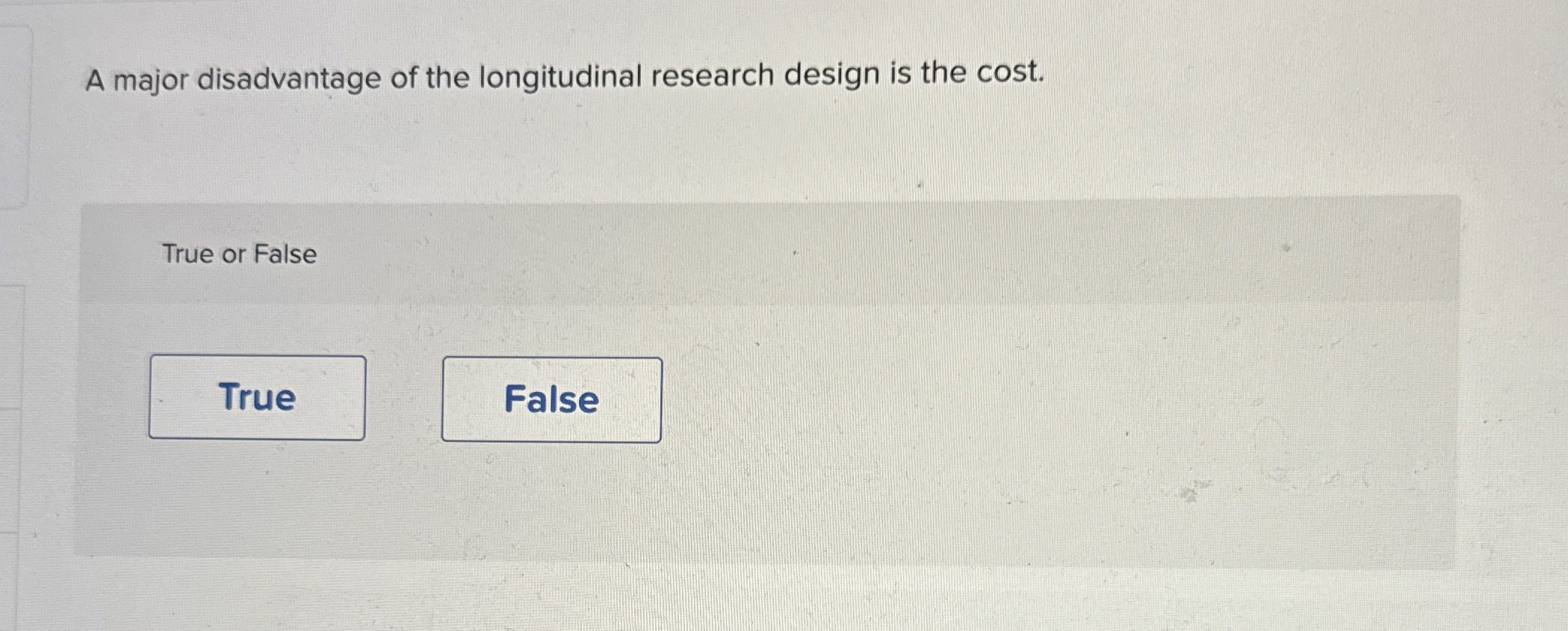 Solved A major disadvantage of the longitudinal research | Chegg.com
