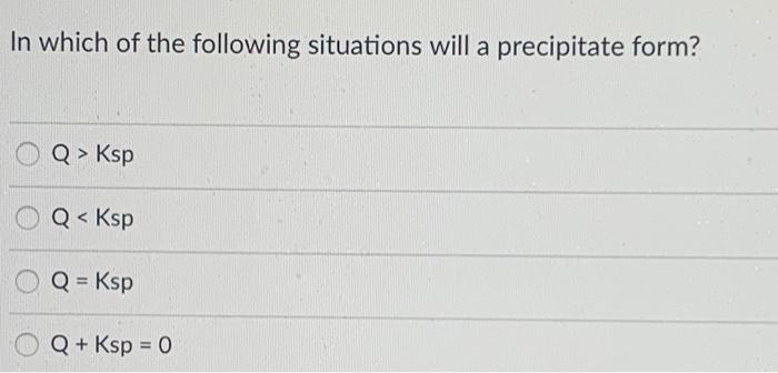 Solved In which of the following situations will a | Chegg.com