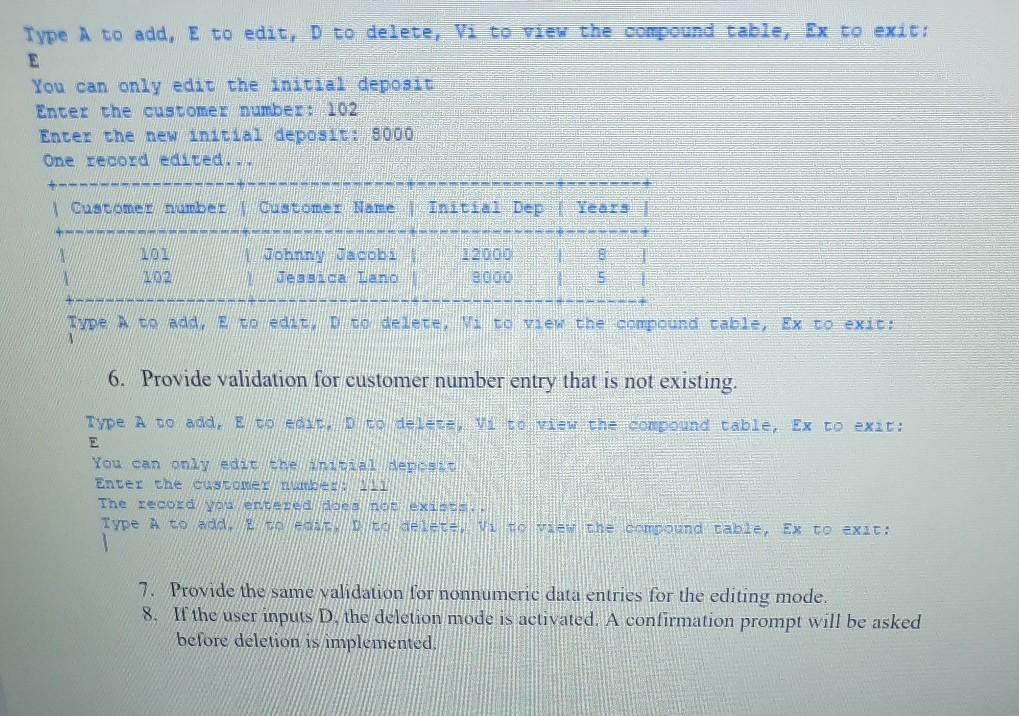 Solved Develop the python code based on the specifications | Chegg.com