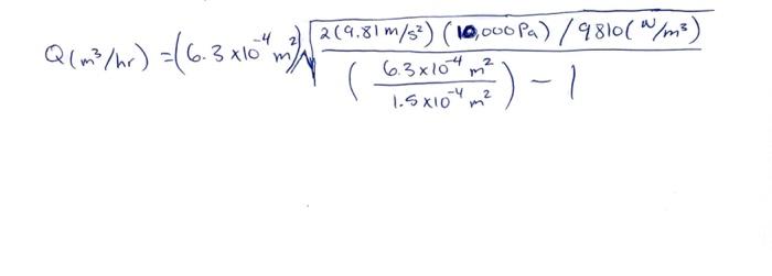 Solved can you show how to solve for Q while showing work | Chegg.com