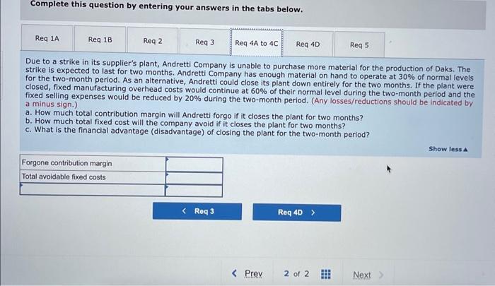 Solved This is all one for one question. It just has many | Chegg.com