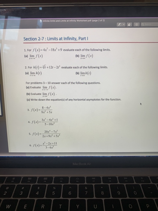 solved-infinite-limits-and-limits-at-infinity-worksheet-pdf-chegg