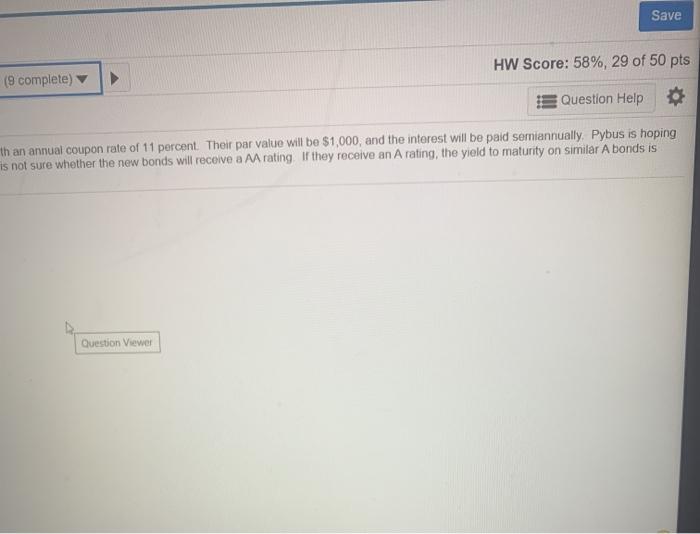 Solved Pybus, Inc. is considering issuing bonds that will