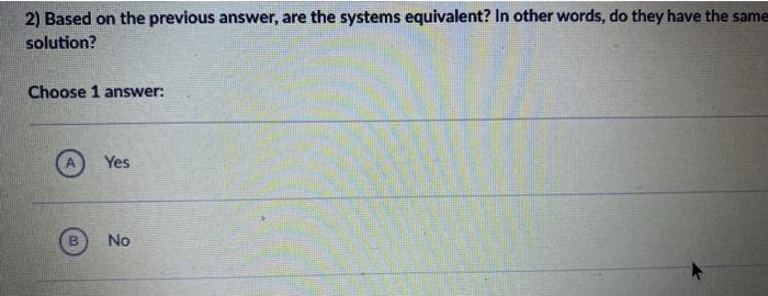 Solved Answer Two Questions About Systems A And B: System A | Chegg.com