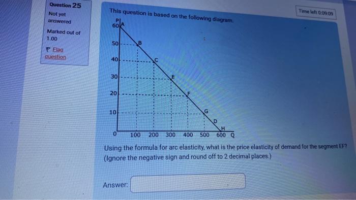 Solved Question 25 Not yet answered Marked out of 1.00 F | Chegg.com