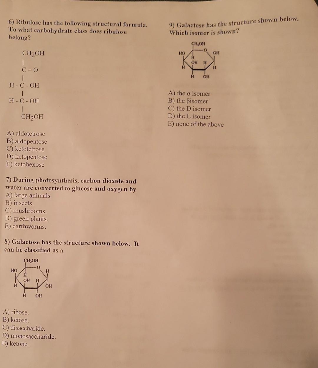 Solved Part A: Biochemistry Questions Attempt All Questions. | Chegg.com