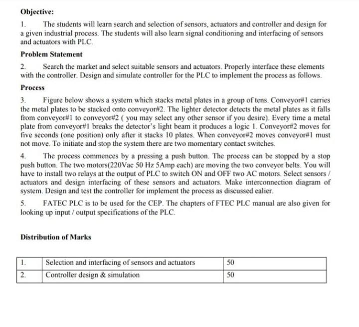 Solved Objective: 1. The students will learn search and | Chegg.com