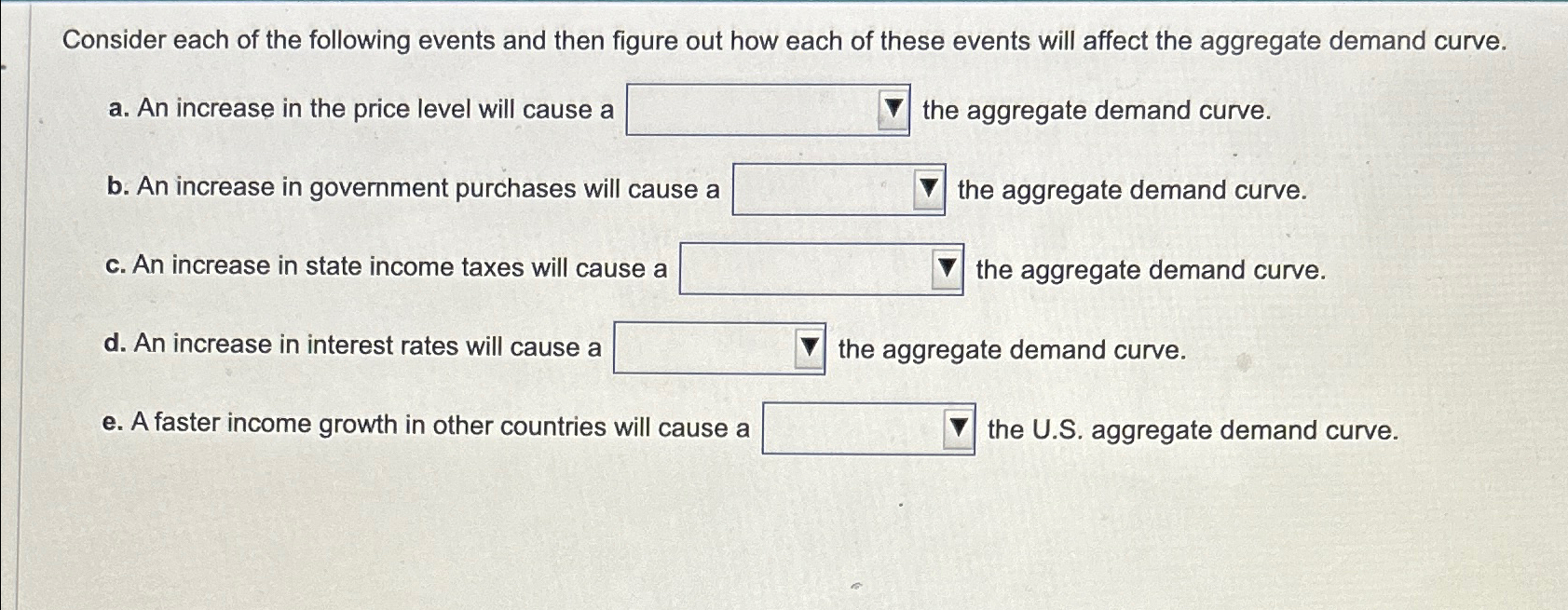 Solved Consider each of the following events and then figure | Chegg.com