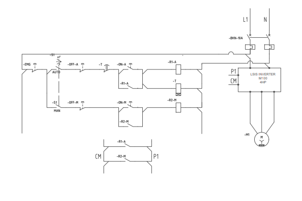 Solved Explain the power and control circuit below for 3 | Chegg.com