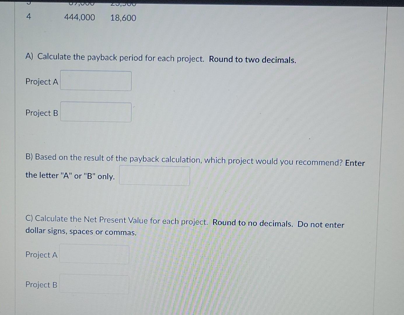 Solved Two mutually exclusive projects are under | Chegg.com