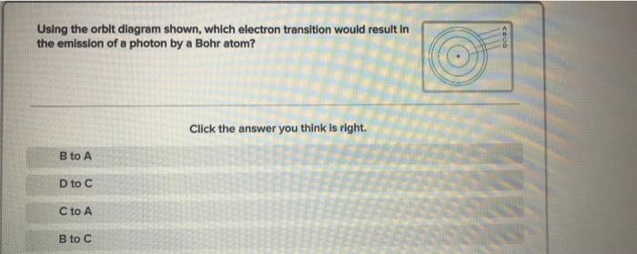 Solved Using The Orbit Diagram Shown, Which Electron | Chegg.com