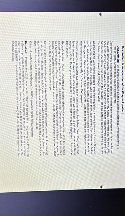 Solved This problem is an expansion of the Chapter 4 | Chegg.com