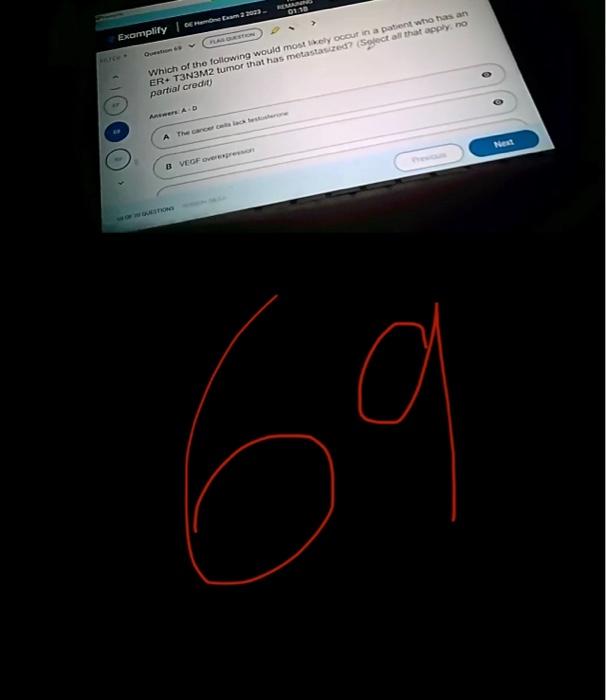 Solved partial credit) (B) vicof oreen yee?