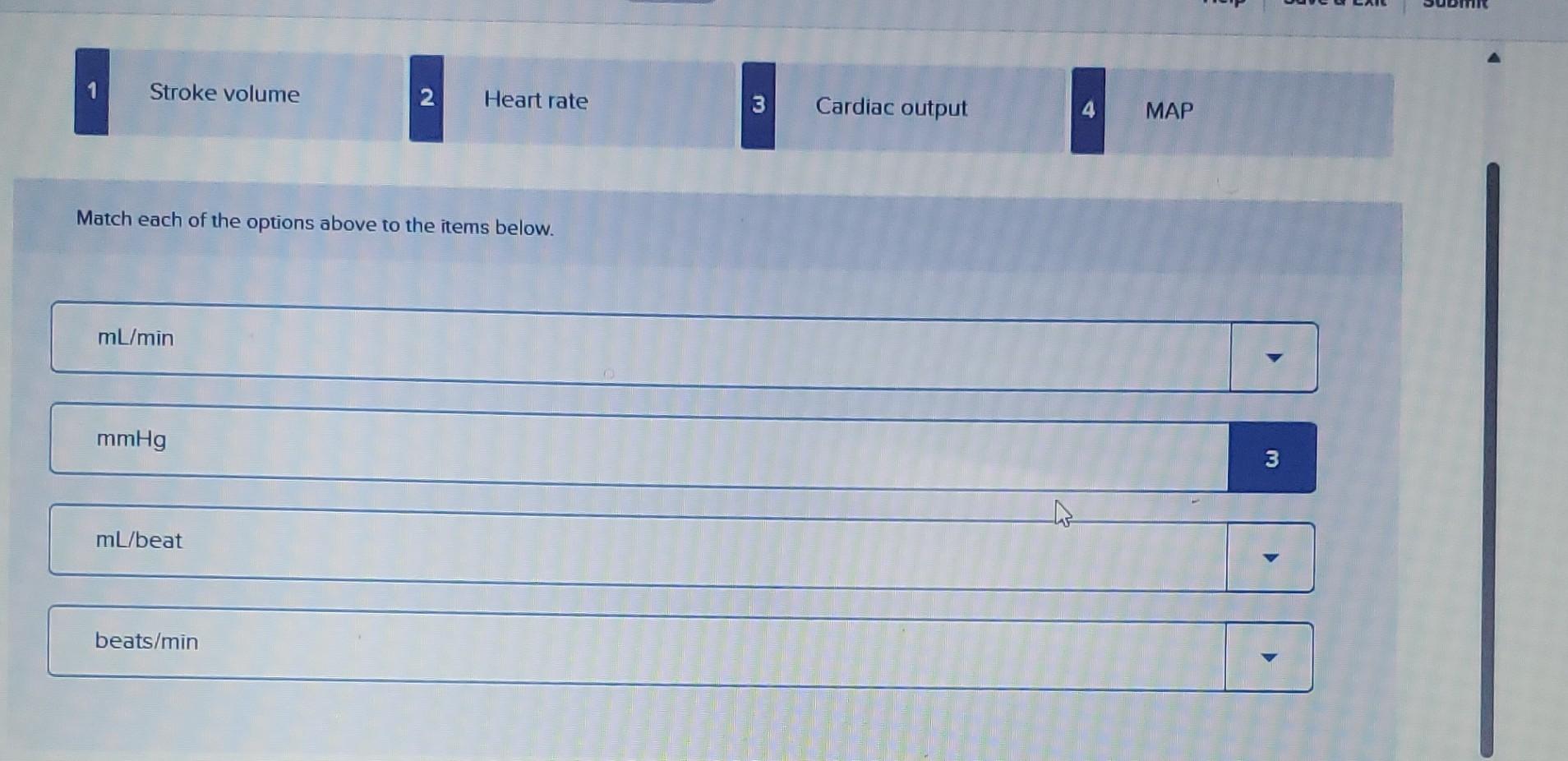 Solved Match each of the options above to the items below. | Chegg.com