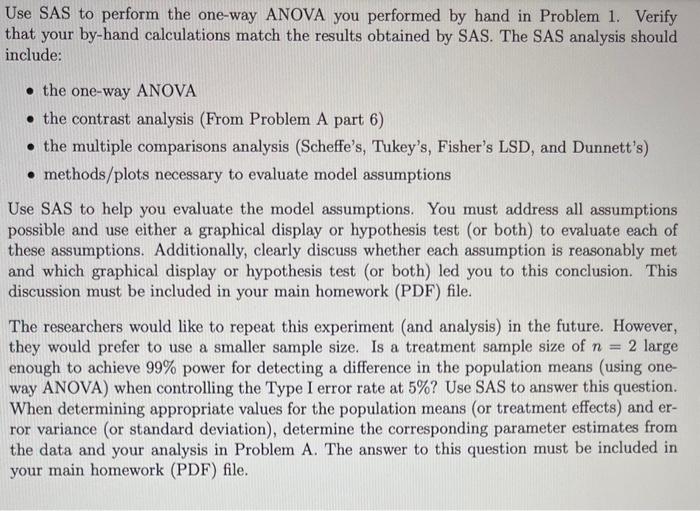 Solved i am having trouble with SAS. i have done all the | Chegg.com