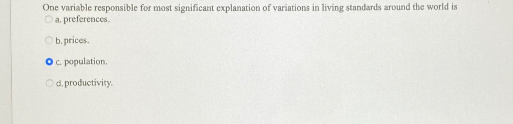 Solved ne variable responsible for most significant | Chegg.com
