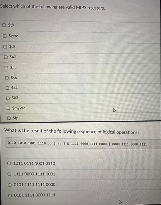 Solved What Is The Result Of The Following Sequence Of | Chegg.com