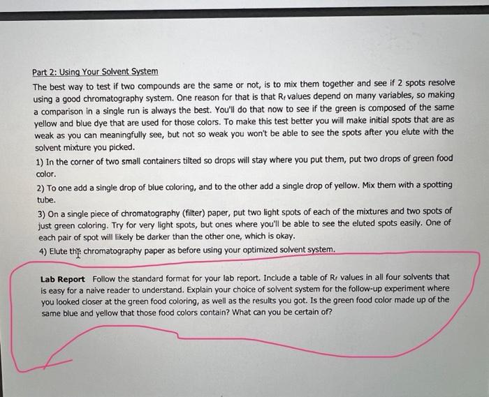 Can someone help with this lab report please.I have | Chegg.com
