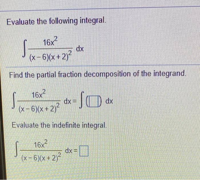 Solved Evaluate the following integral using integration by | Chegg.com