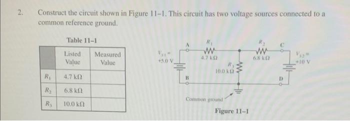Solved Refer to Figure 11-1 in the picture. Calculate the | Chegg.com
