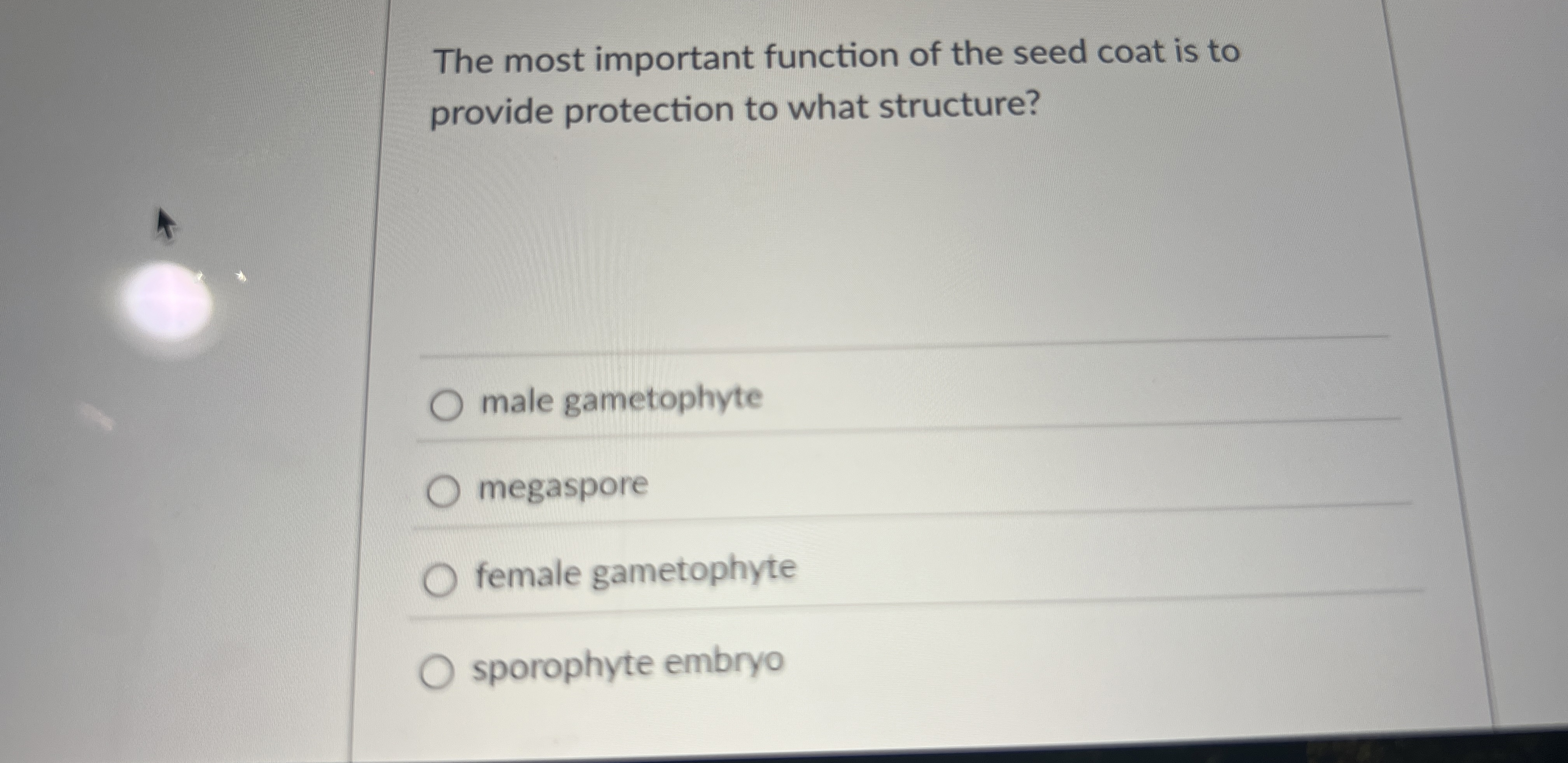 [Solved] The most important function of the seed coat is to