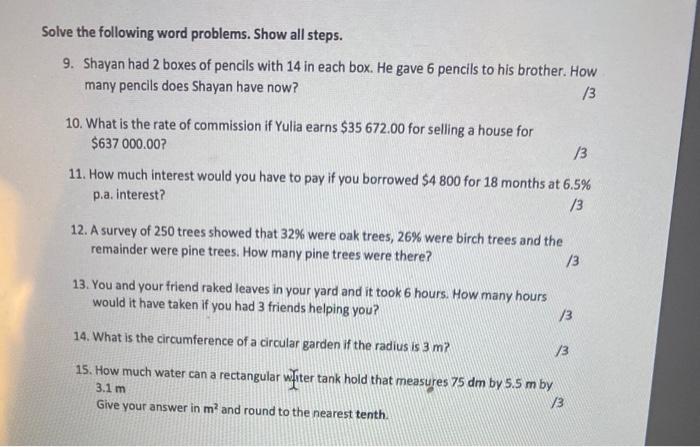 Solved Metric Chart 10 Km 10 10 10 10 Units Of Chegg Com