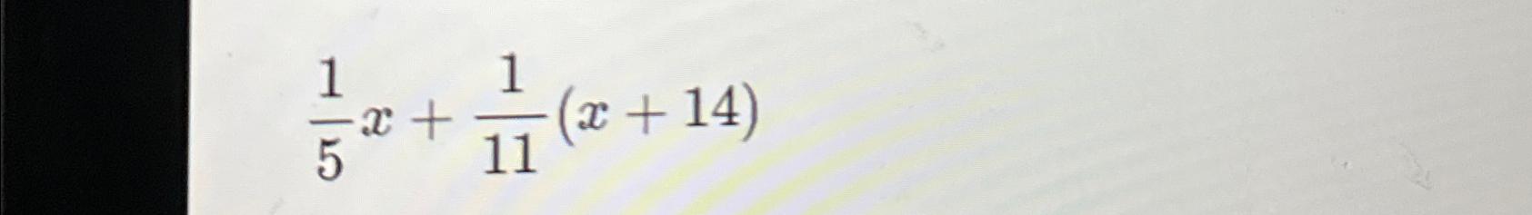 5 x 11 5x 14