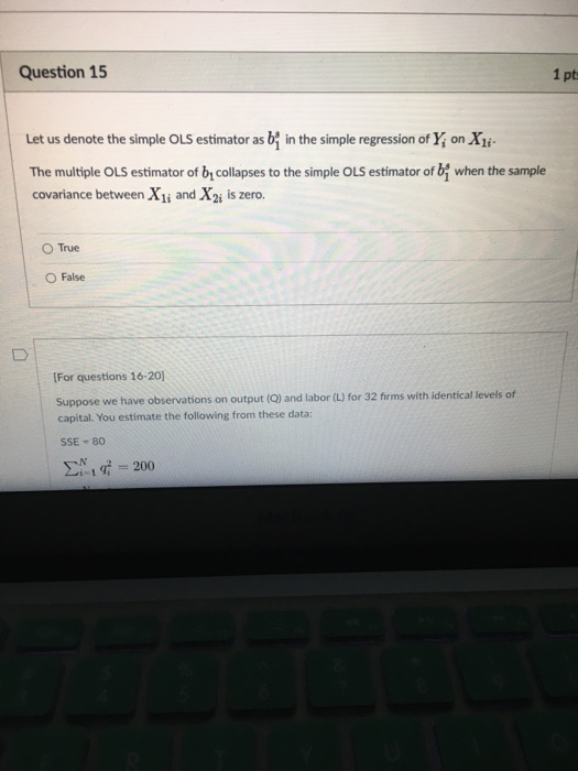 Solved [For questions 10-15) Consider the following multiple | Chegg.com