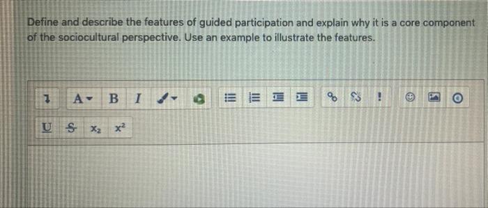 Solved Define and describe the features of guided | Chegg.com